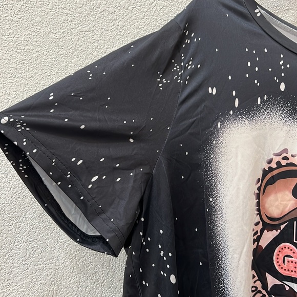 Western graphic silky tee - Picture 3 of 5